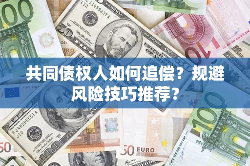 济南共同债权人如何追偿？规避风险技巧推荐？
