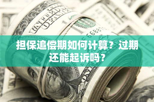 济南担保追偿期如何计算？过期还能起诉吗？