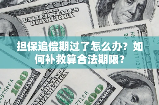 济南担保追偿期过了怎么办？如何补救算合法期限？